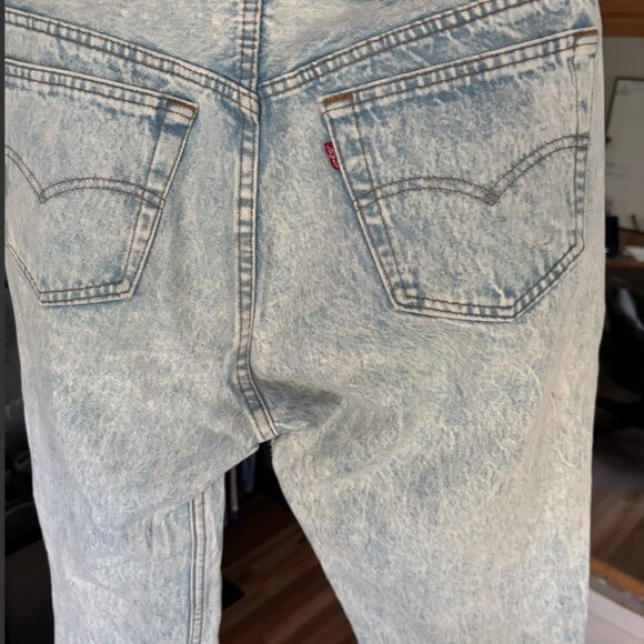 VINTAGE STONEWASH USA LEVIS 🔥 28/28 - Picture 11 of 16